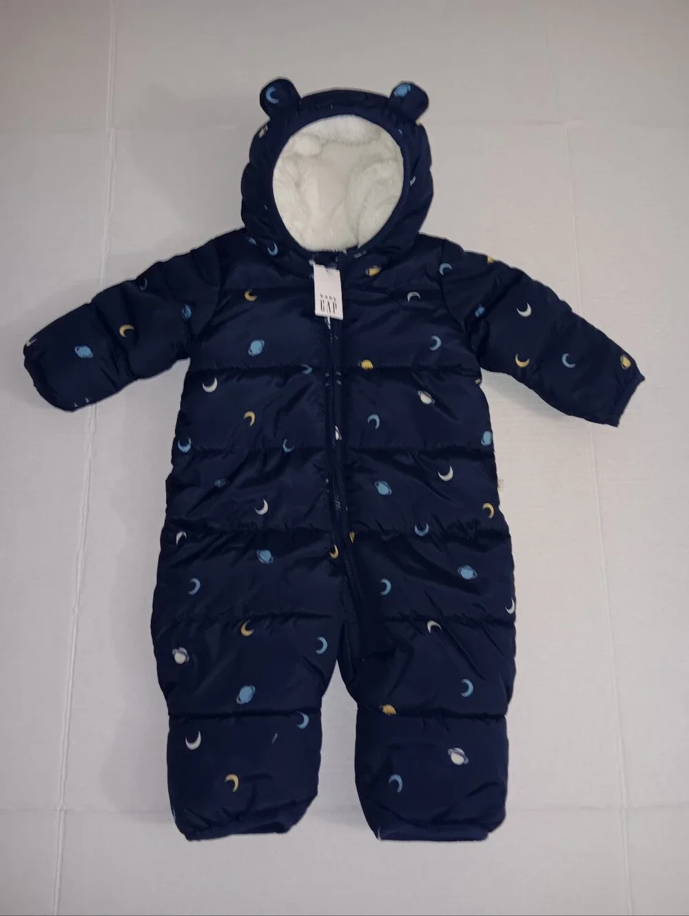 BABY GAP 0-3 MONTHS COLD CONTROL MAX ASTROLOGY GRAPHIC  SNOWSUIT